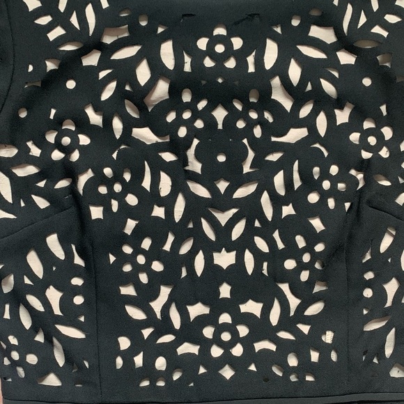 Maeve Anthropologie Black Dress Size 2 - Picture 9 of 10